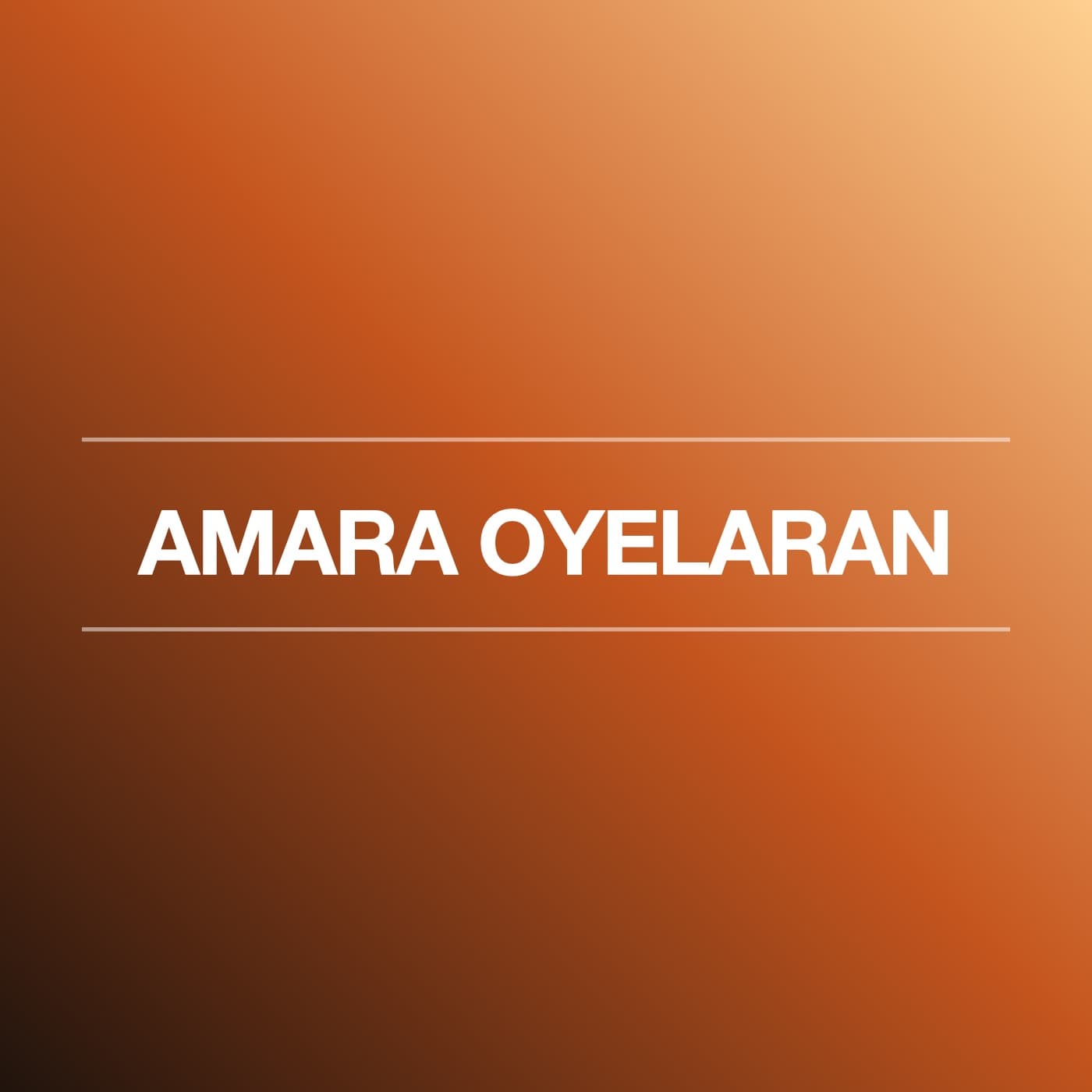 Amara Oyelaran