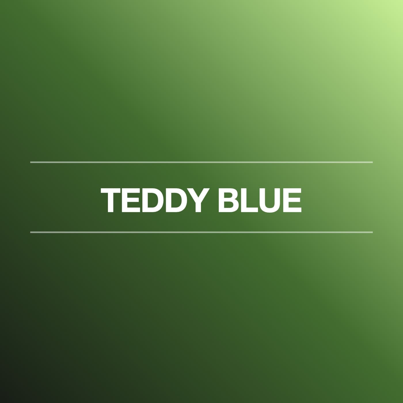 Teddy Blue